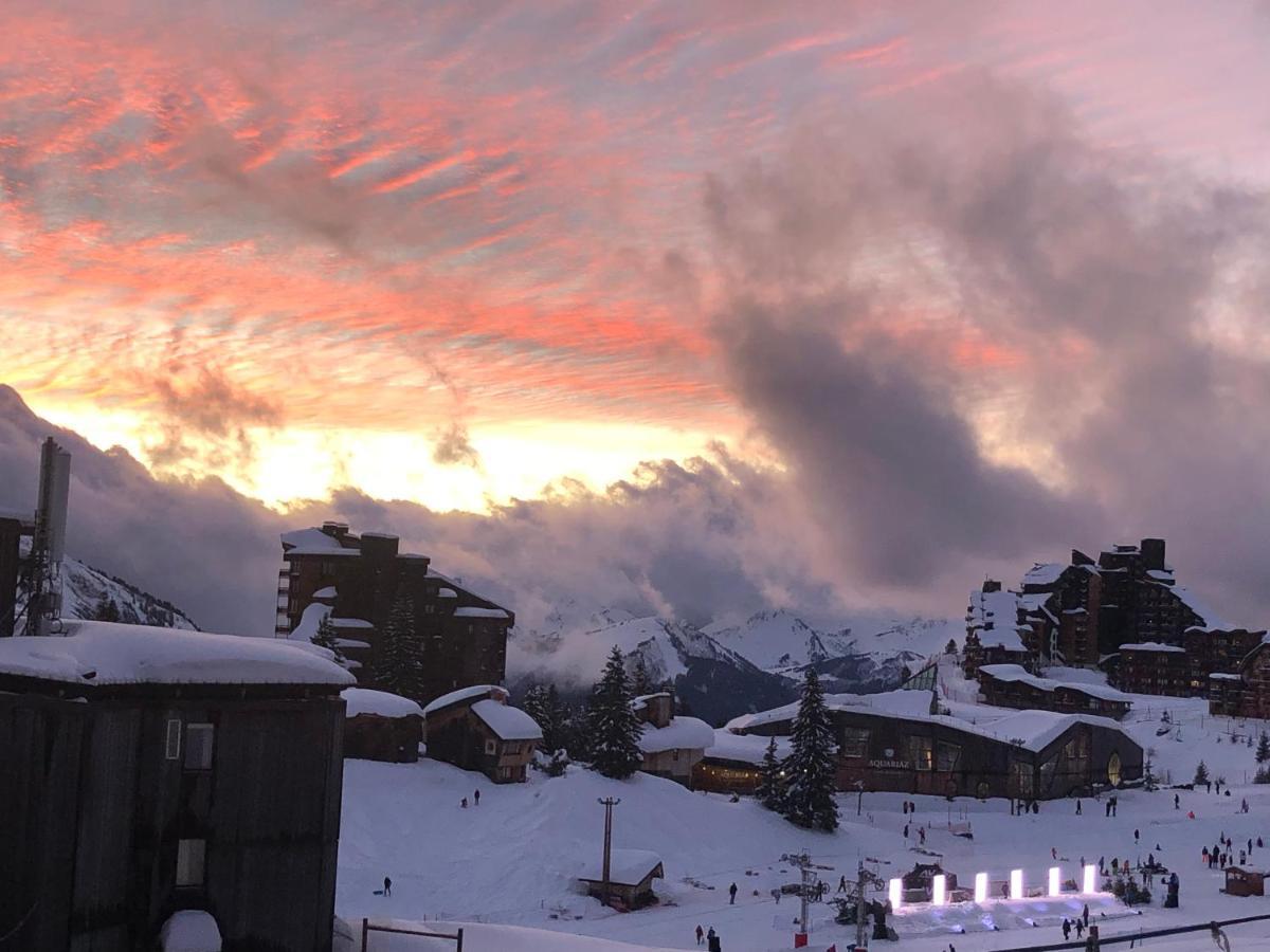 Charmant T2 Classe 3 Etoiles, Les Crozats, Magnifique Vue Montagne Avoriaz Exteriör bild