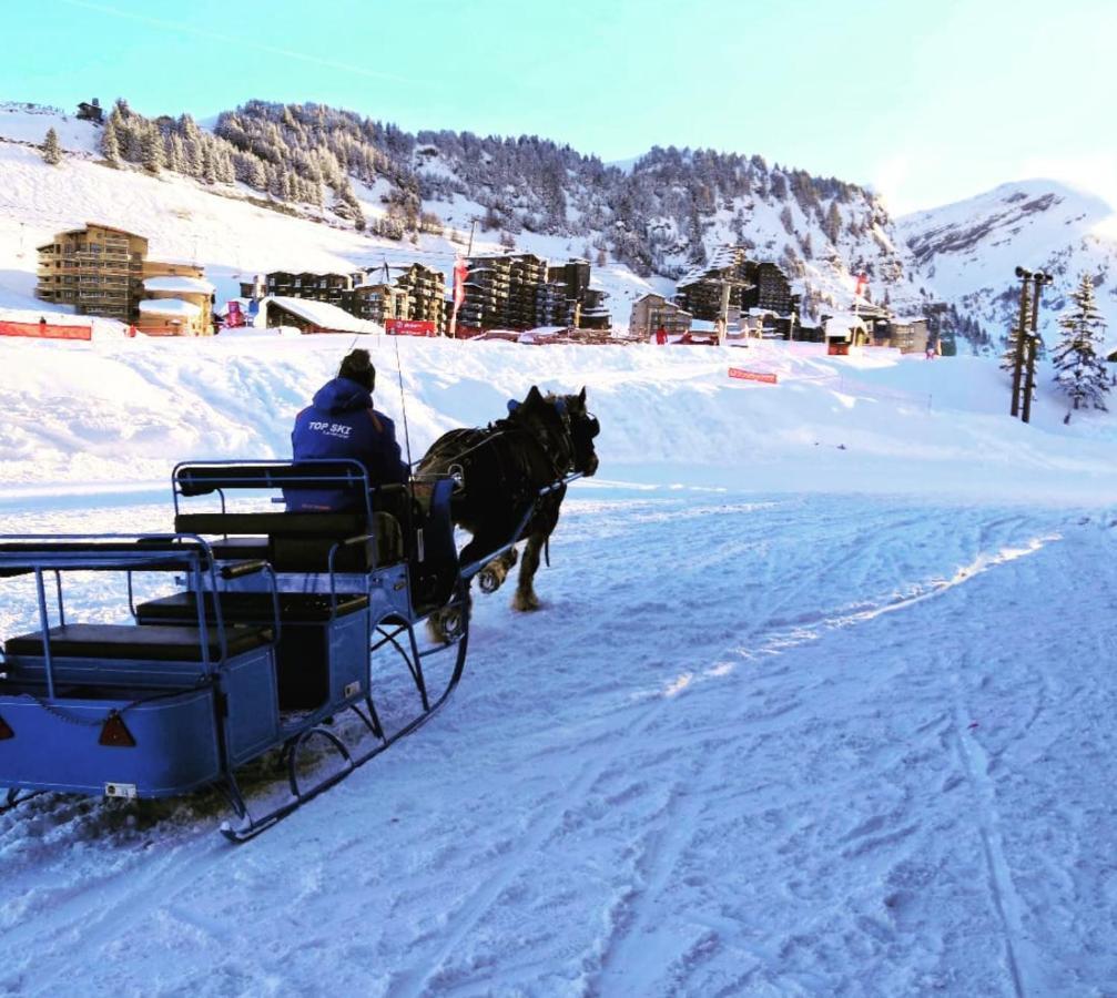 Charmant T2 Classe 3 Etoiles, Les Crozats, Magnifique Vue Montagne Avoriaz Exteriör bild