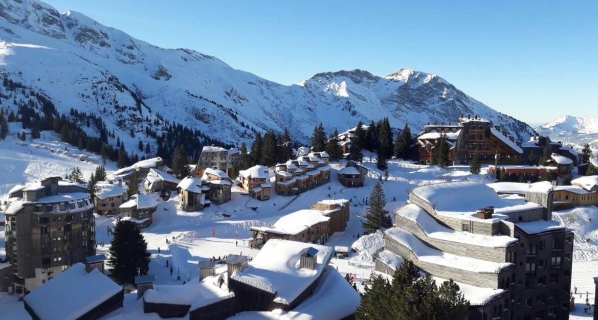 Charmant T2 Classe 3 Etoiles, Les Crozats, Magnifique Vue Montagne Avoriaz Exteriör bild